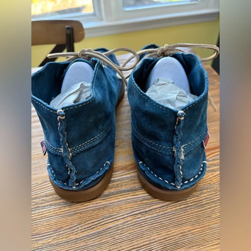 Sebago Campsides Men's Navy Suede Chukka Boots